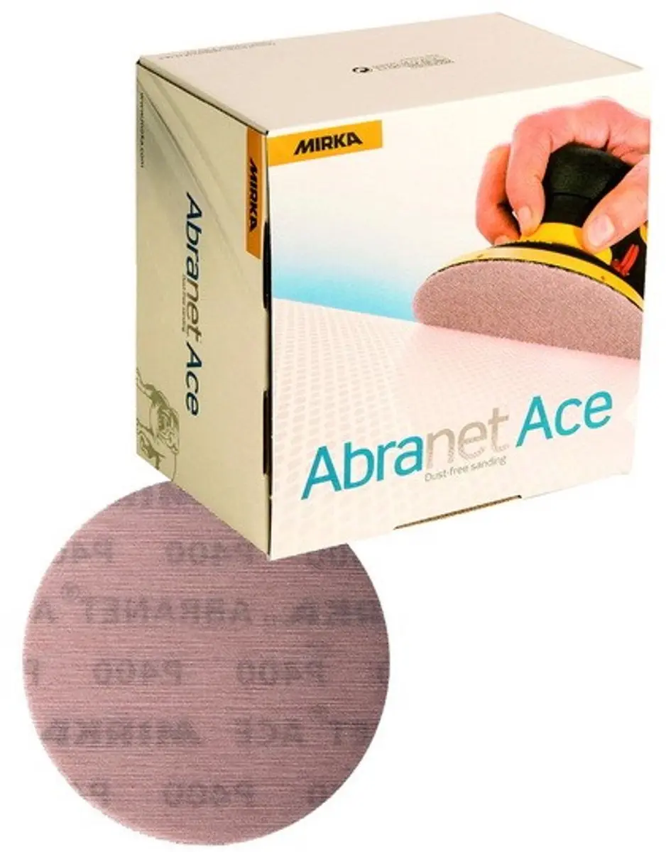 Mirka Abranet ACE Schuurschijven 125mm P600 - 50 Stuks