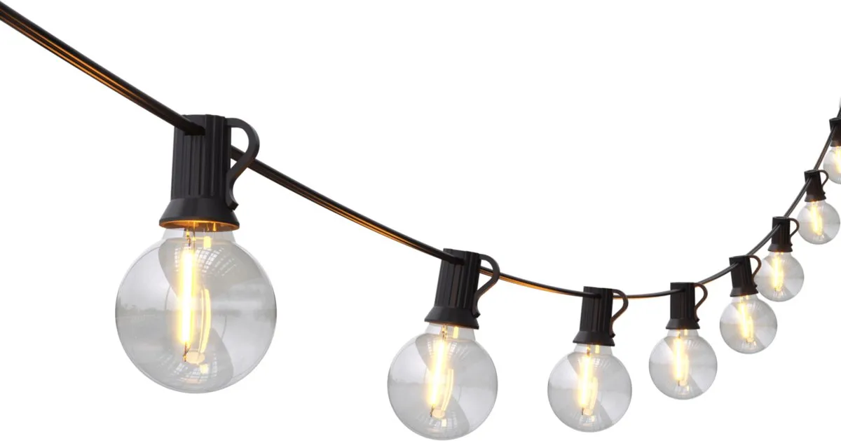 Calex Vista Lichtsnoer 30m - 50 Warmwitte LED Lampjes - Afstandsbediening - afbeelding 6 van 6