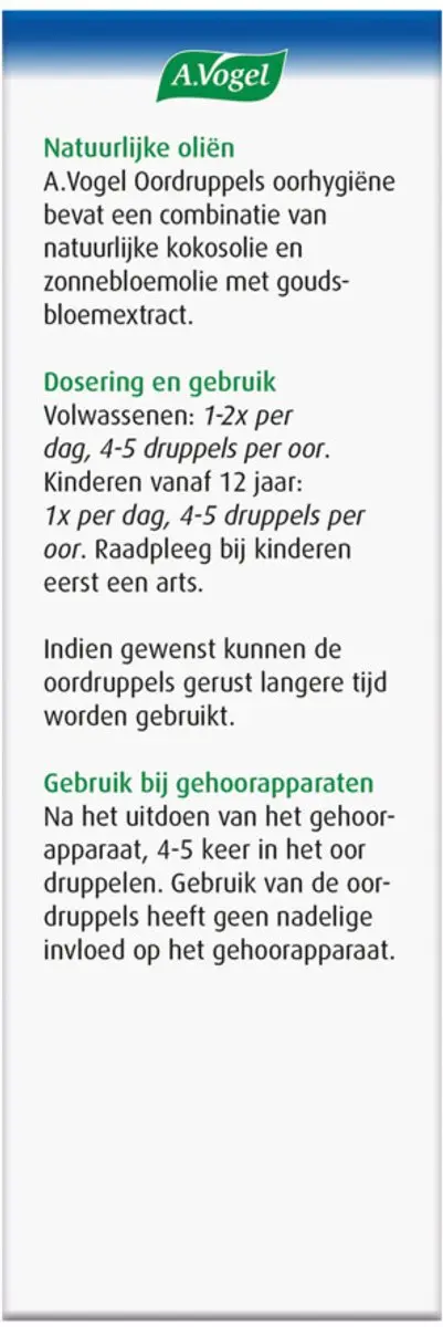 A.Vogel Oorsmeer Druppels - 2x20ml