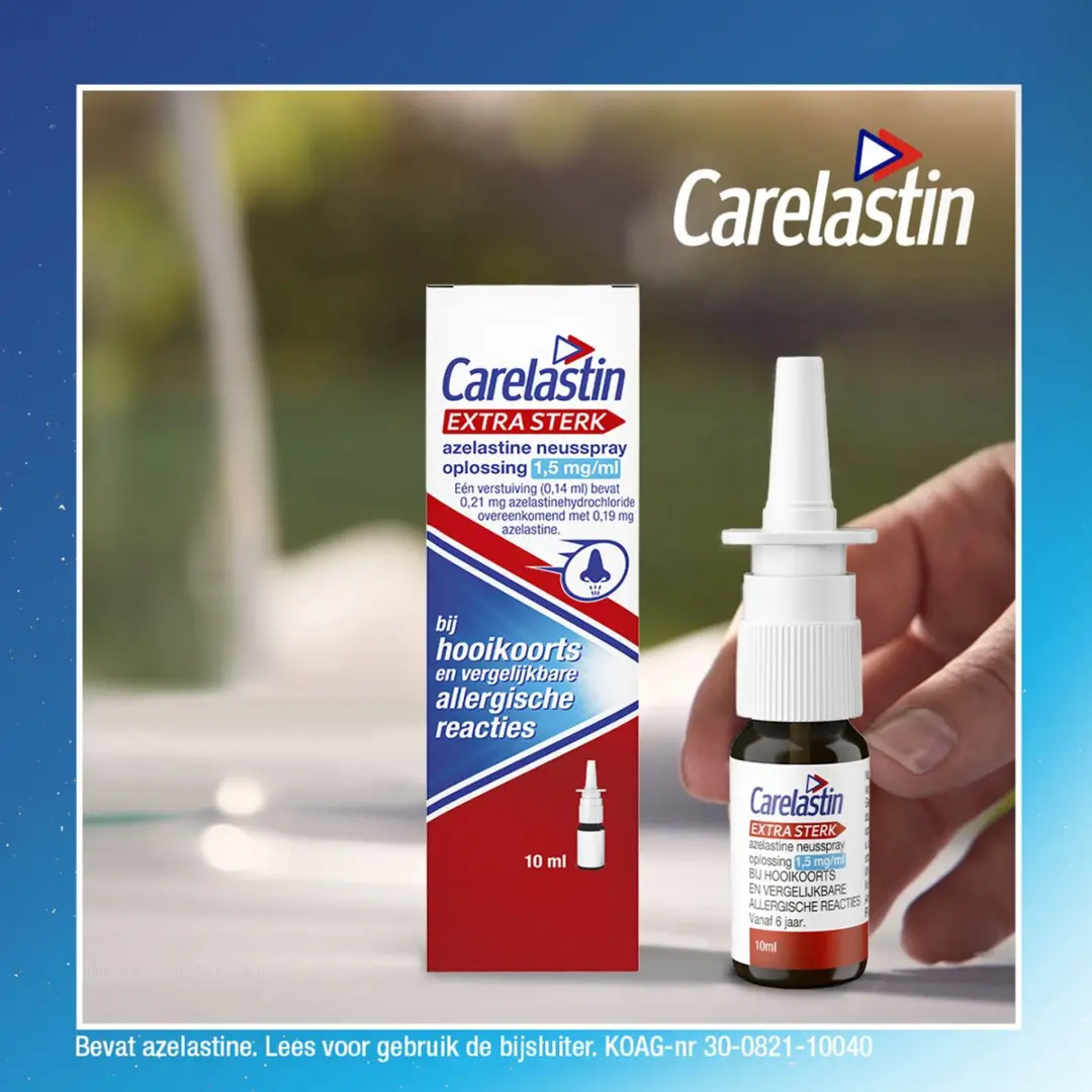 Carelastin Extra Sterk Azelastine Neusspray 10ml