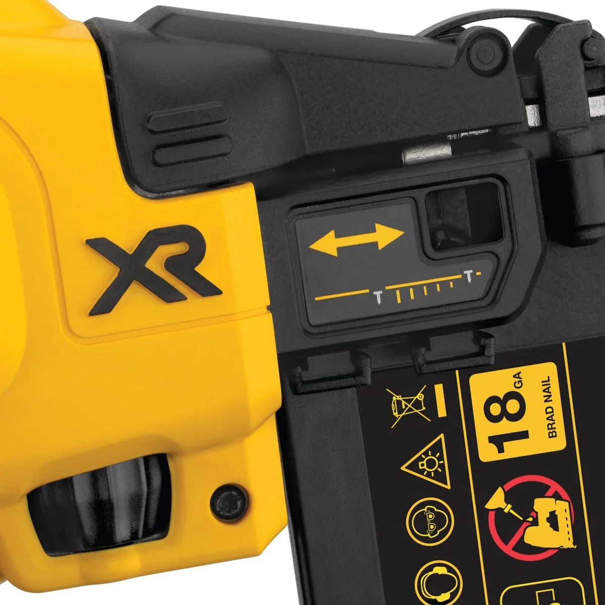 DeWalt DCN680NT Accu MiniBrad Tacker 18V - 15-54mm - Koolborstelloos