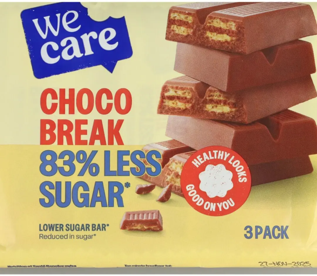 weCare Lower Sugar Chocolate 64,5g