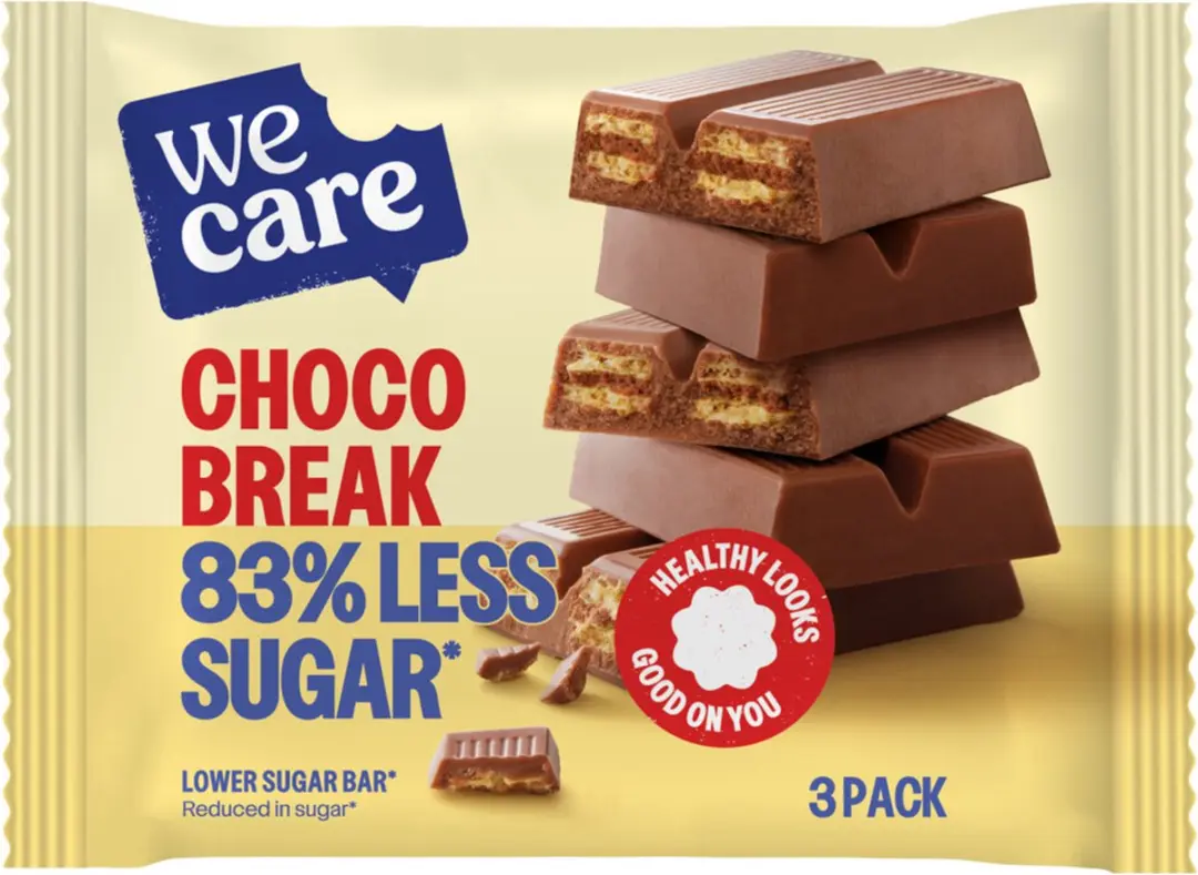 weCare Lower Sugar Chocolate 64,5g
