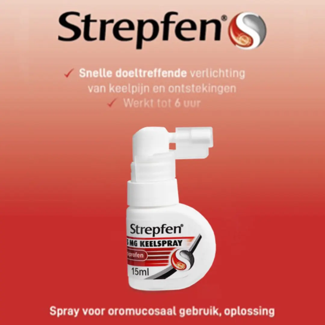 Strepfen Keelspray 8,75mg - 15ml