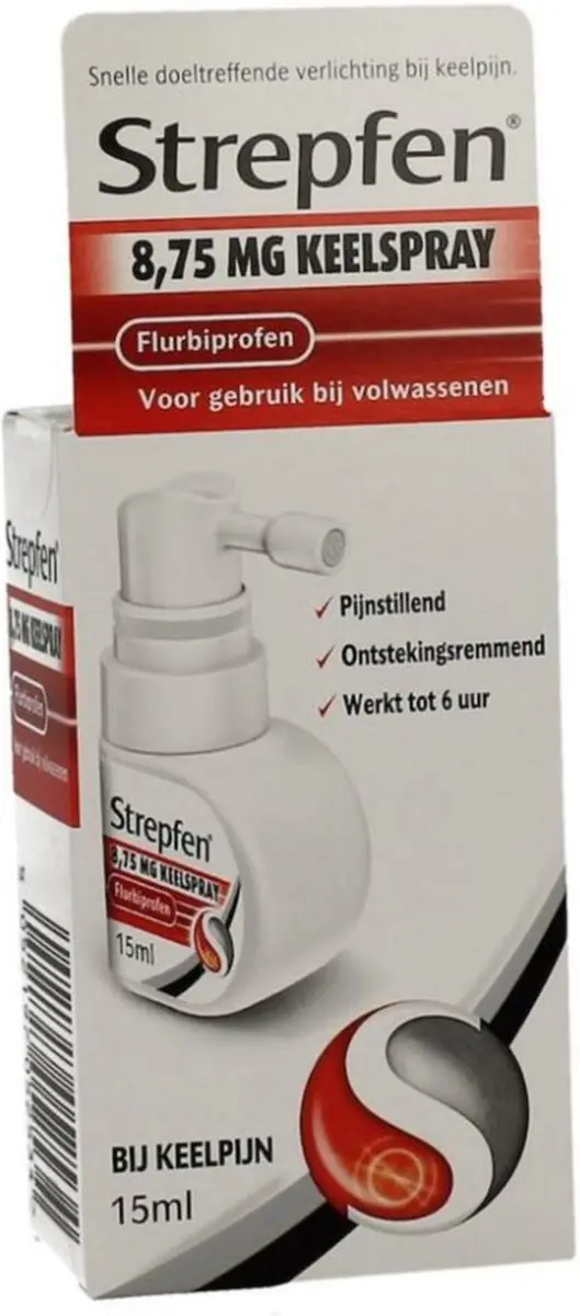 Strepfen Keelspray 8,75mg - 15ml