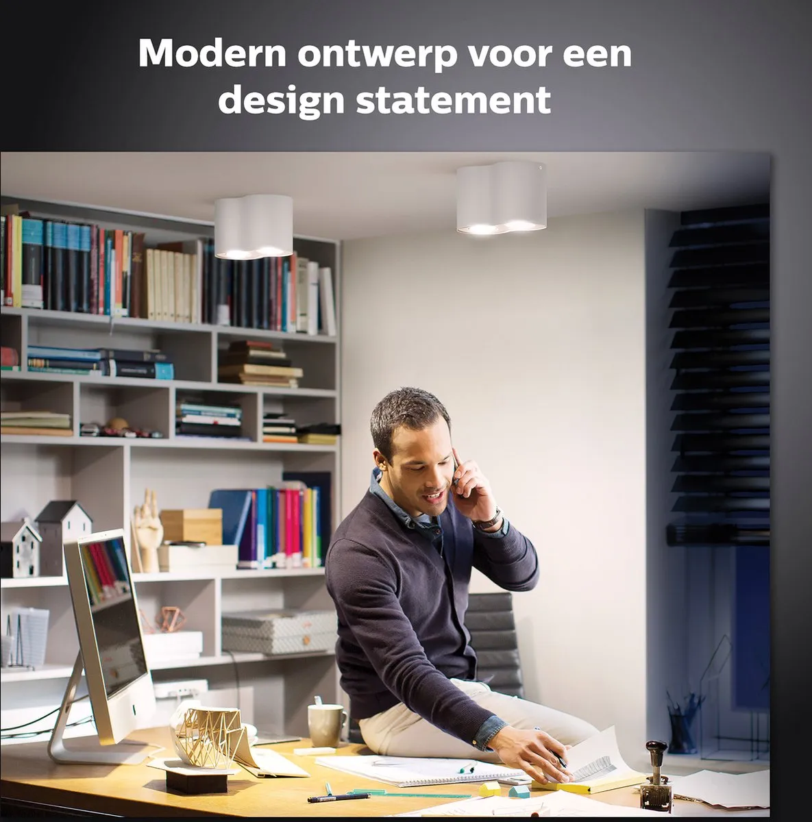 Philips Hue Pillar Opbouwspot 2x GU10 - Wit - 6500K