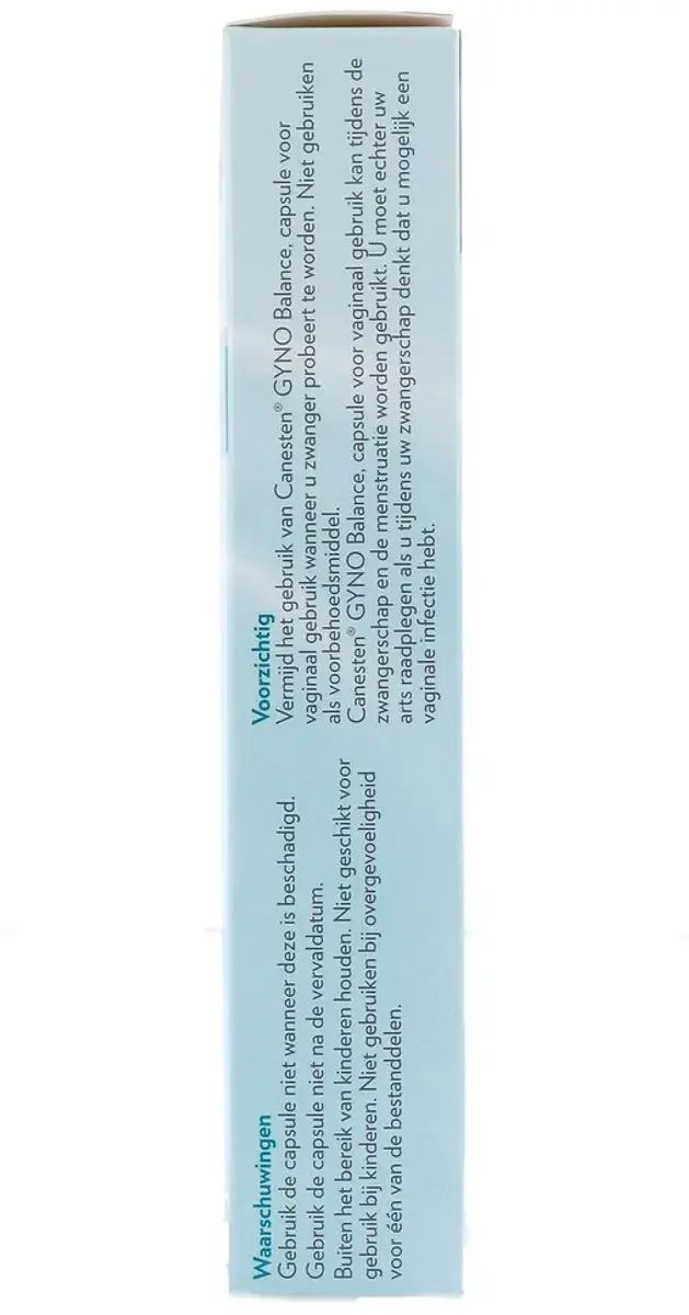 Canesten Gyno Balance 7 Capsules - 7ml