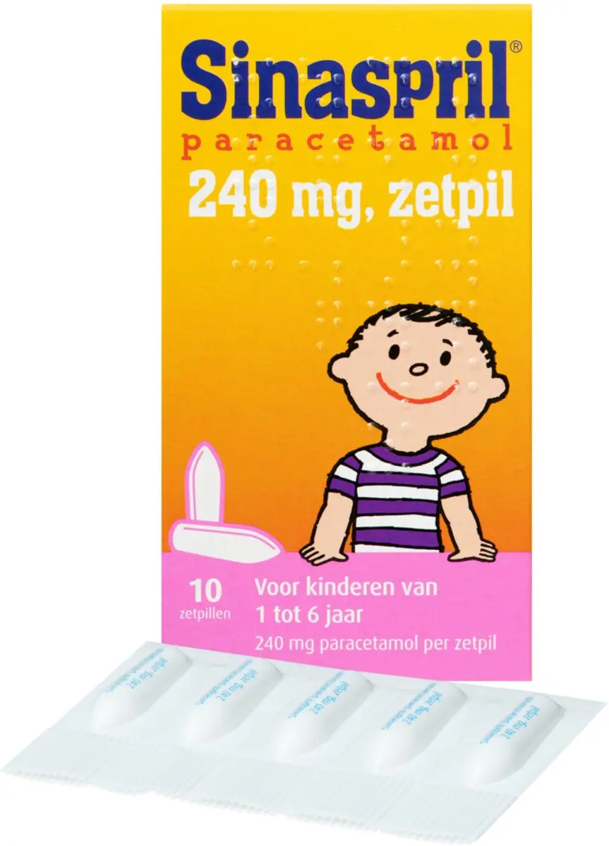 Sinaspril Paracetamol 240mg Zetpil