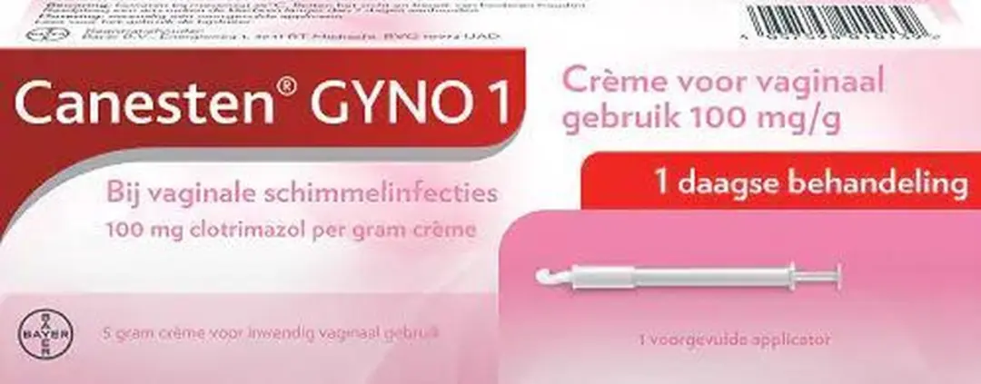 Canesten Gyno Crème 5g - 1-daagse Behandeling