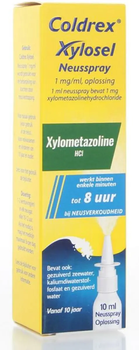 Coldrex Xylosel Neusspray 1.0mg/ml - 2x10ml