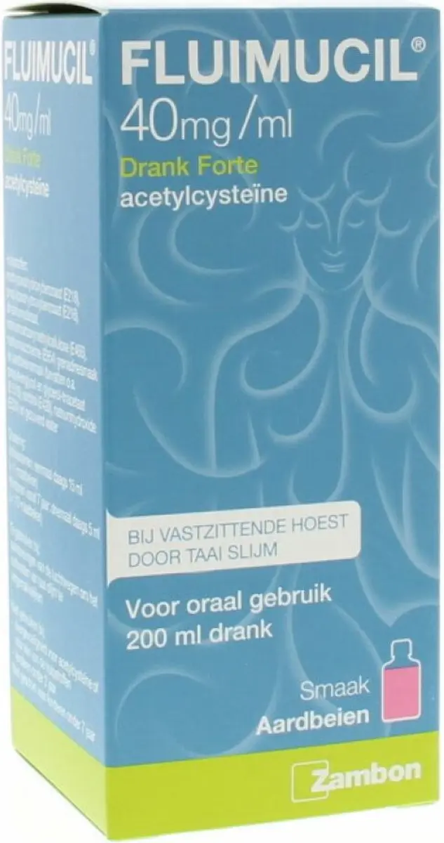 Fluimucil Drank Forte 40mg/ml 200ml