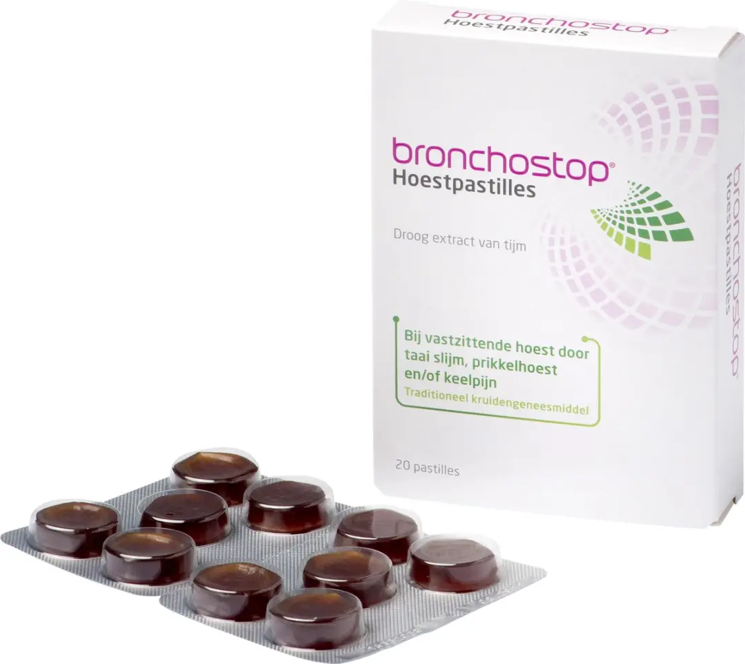 Bronchostop Hoestpastilles 20 Stuks