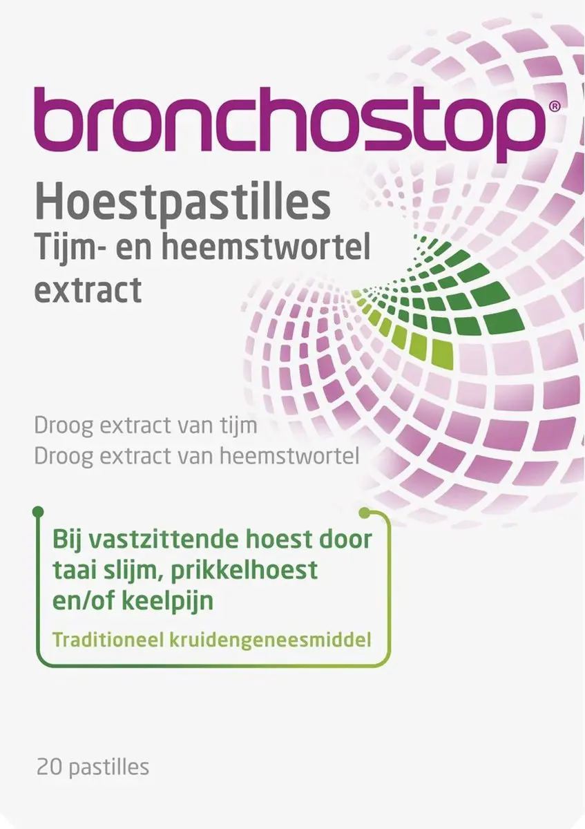 Bronchostop Hoestpastilles 20 Stuks