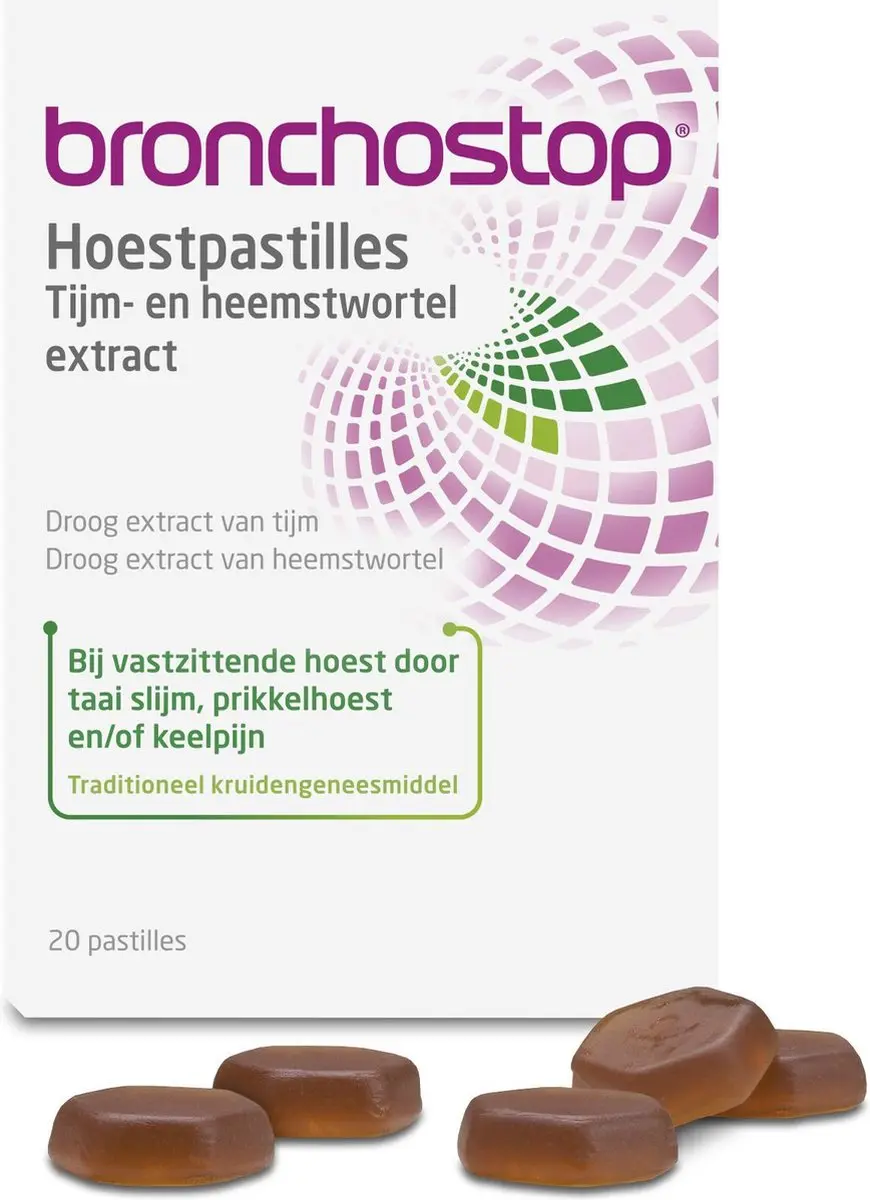 Bronchostop Hoestpastilles 20 Stuks