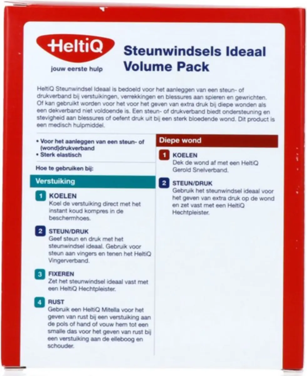 HeltiQ Steunwindsel Ideaal Volume - 3 Stuks - Wit