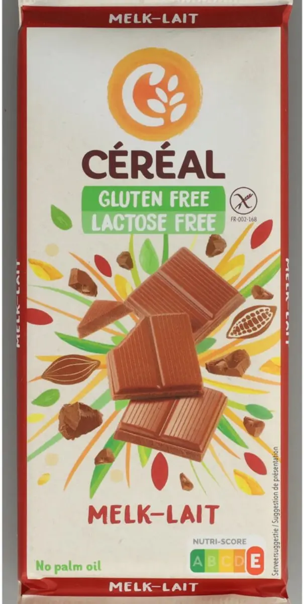 Céréal Melkchocolade Glutenvrij & Lactosevrij - 20 Stuks (5x4)