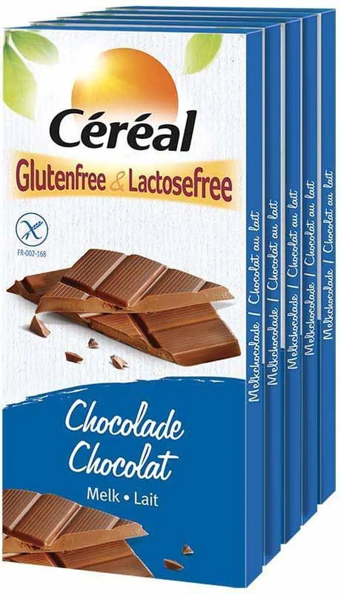 Céréal Melkchocolade Glutenvrij & Lactosevrij - 20 Stuks (5x4)