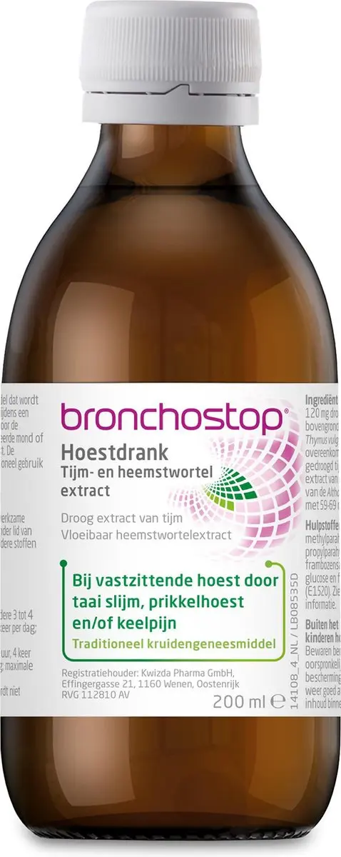 Bronchostop Hoestdrank 200ml