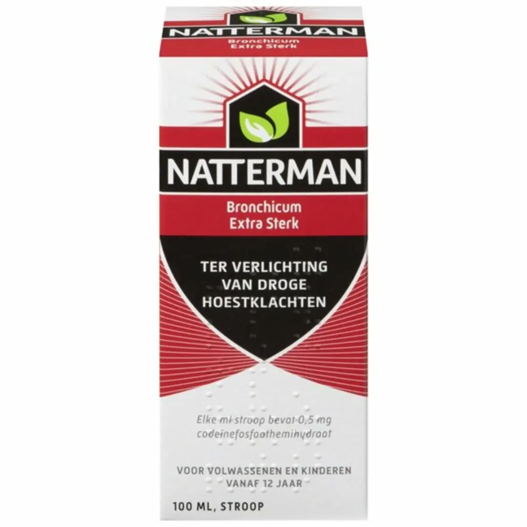 Natterman Bronchicum Extra Sterk Hoestdrank 300ml