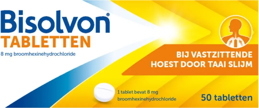 Bisolvon Tabletten Vastzittende Hoest 50 Stuks