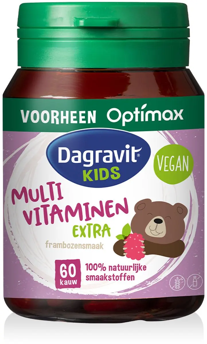 Dagravit Kids Multivitaminen Extra Framboos