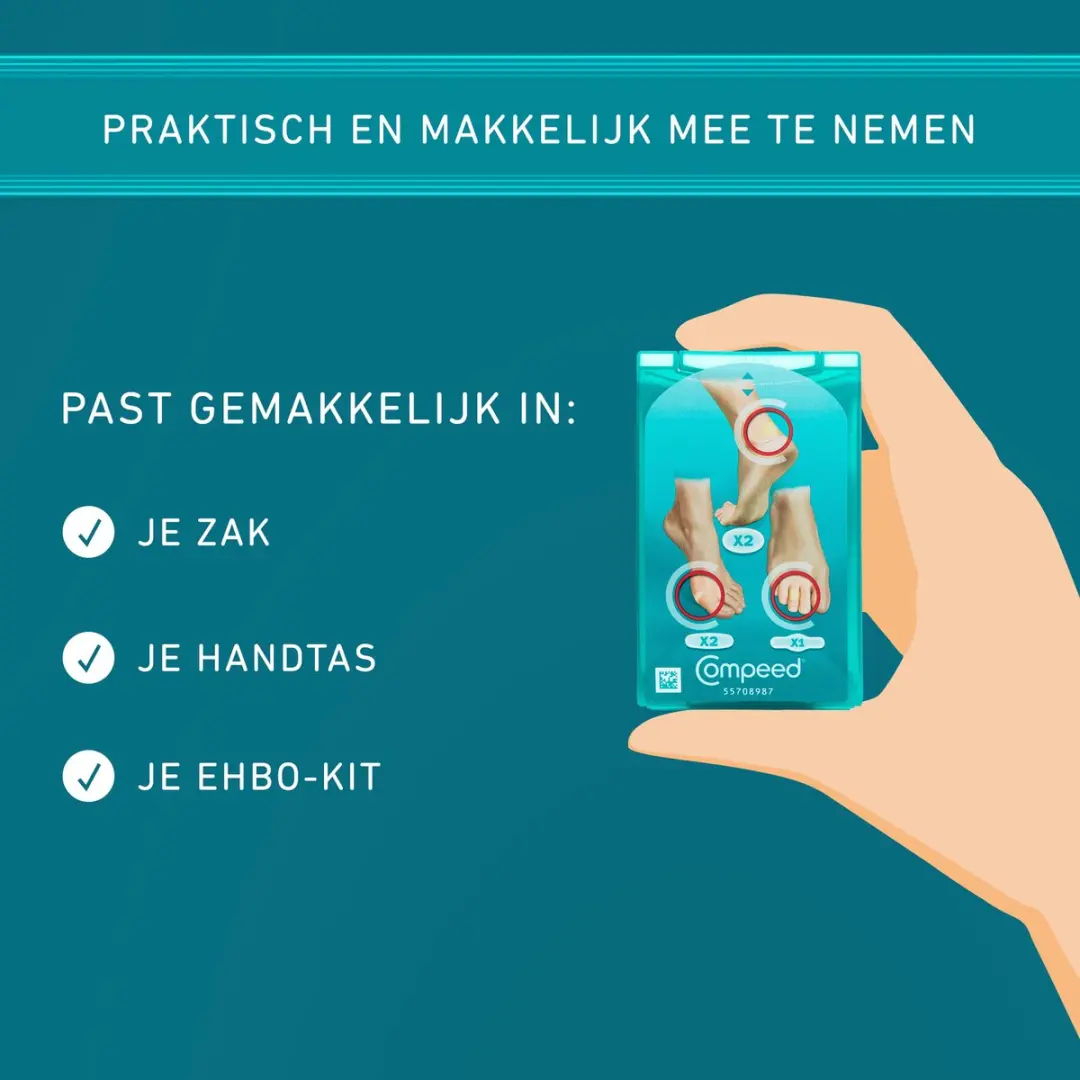 Compeed Pleister Blaren Mixpack - 15 Stuks