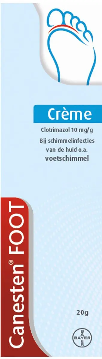 Canesten Voetcrème 20ml