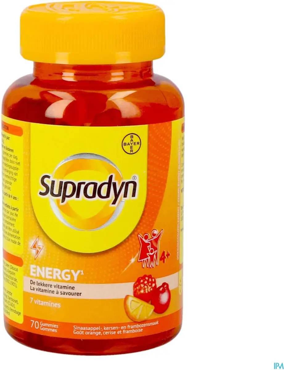 Supradyn Energy Gummies 70 - 136g