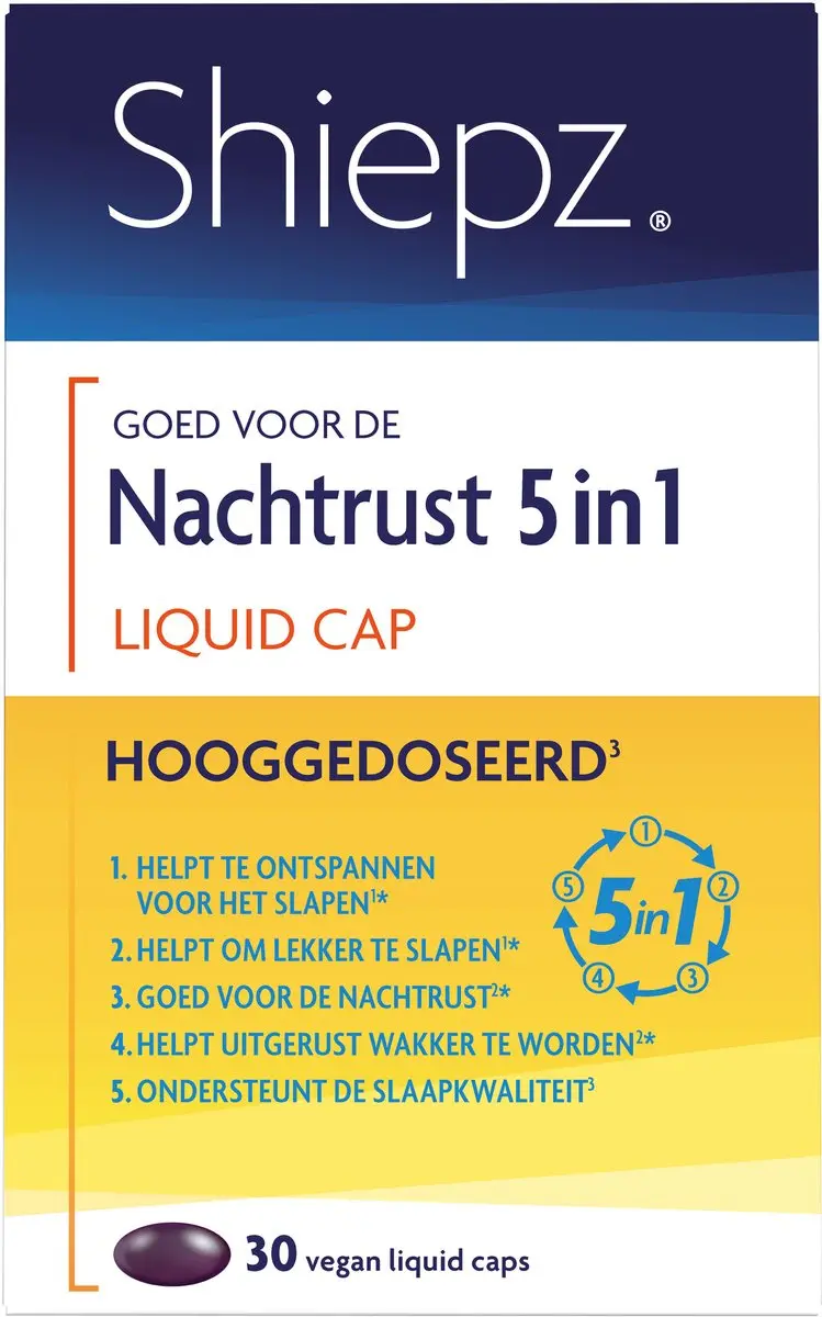 Shiepz Nachtrust 5 in 1 Hooggedoseerd