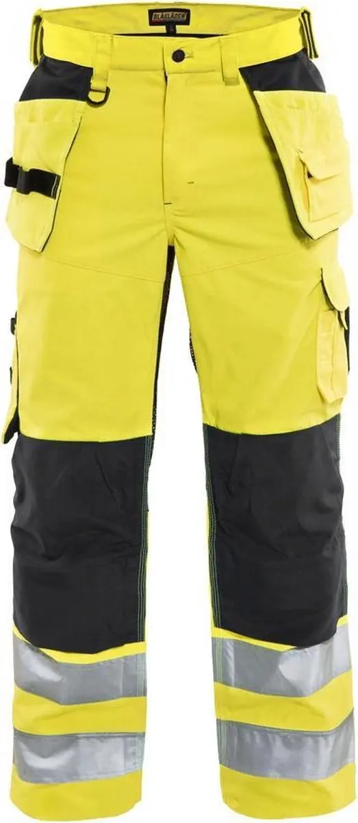 Blåkläder Werkbroek High Vis 1565-1811 D100 - Geel/Zwart