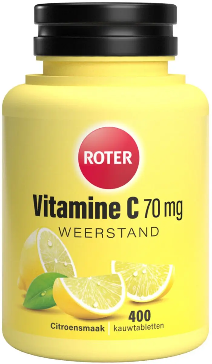 Roter Vitamine C 70mg Kauwtabletten