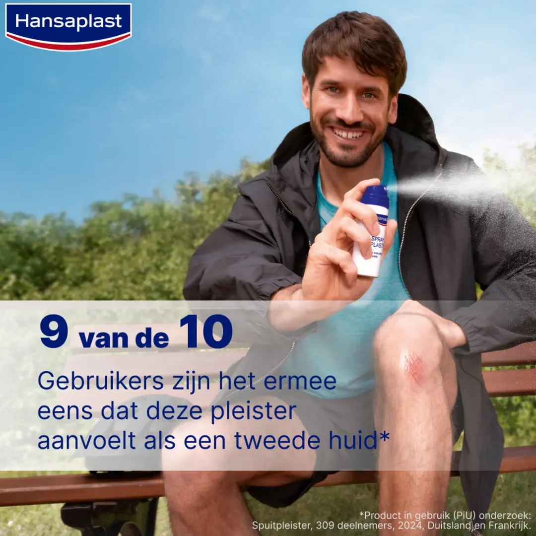 Hansaplast Second Skin Spray Pleister 40ml - Transparant