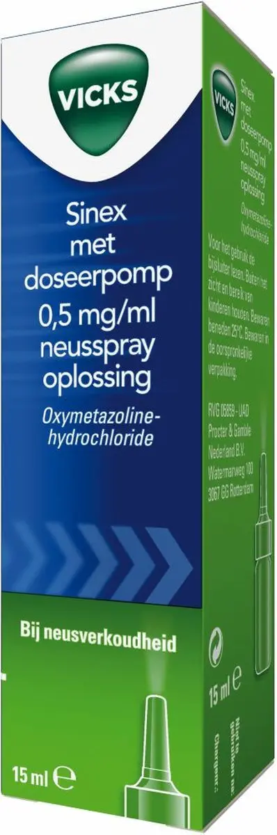 Vicks Sinex Pomp Neusspray 15ml - 3 Stuks