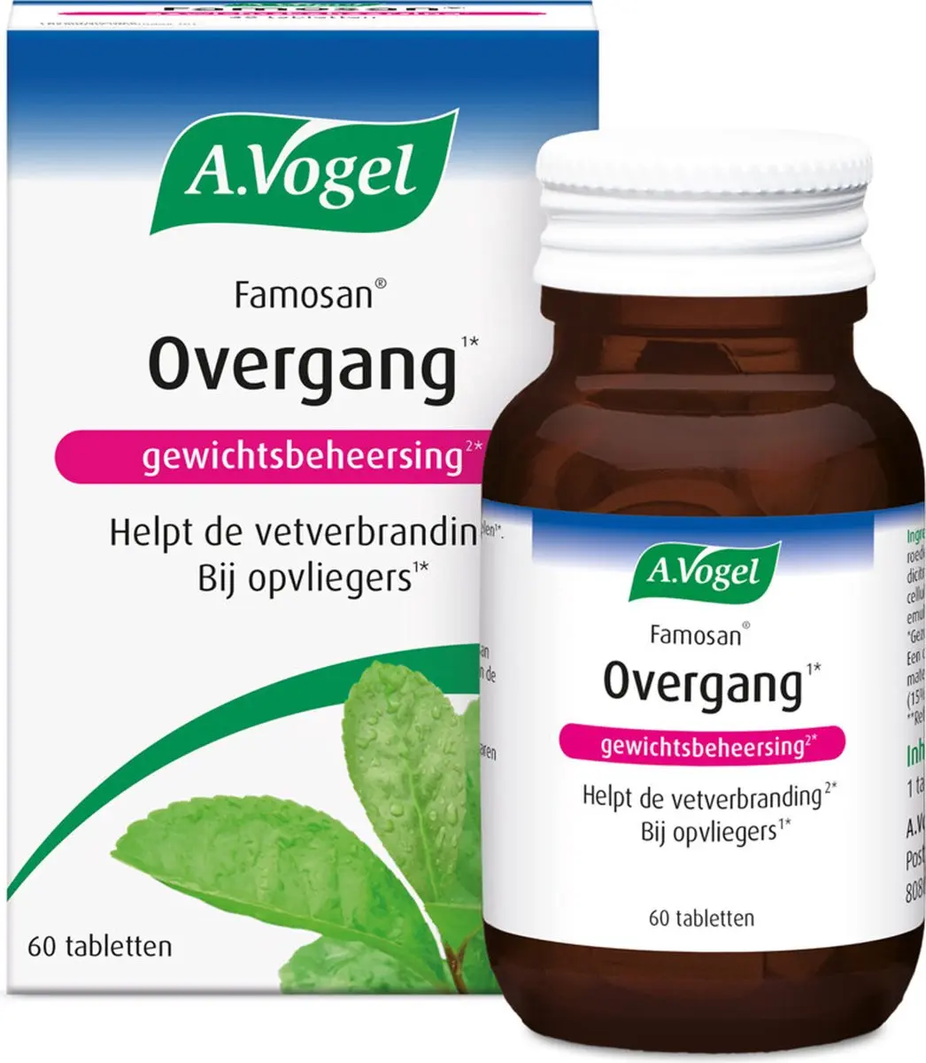 A.Vogel Famosan Overgang Gewichtsbeheersing 120 tabletten
