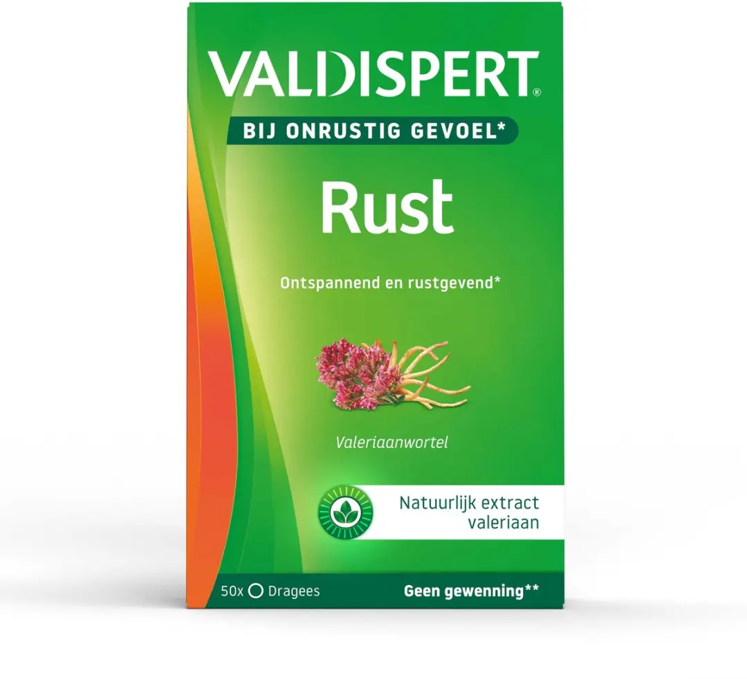 Valdispert Rust Valeriaan 50 Tabletten