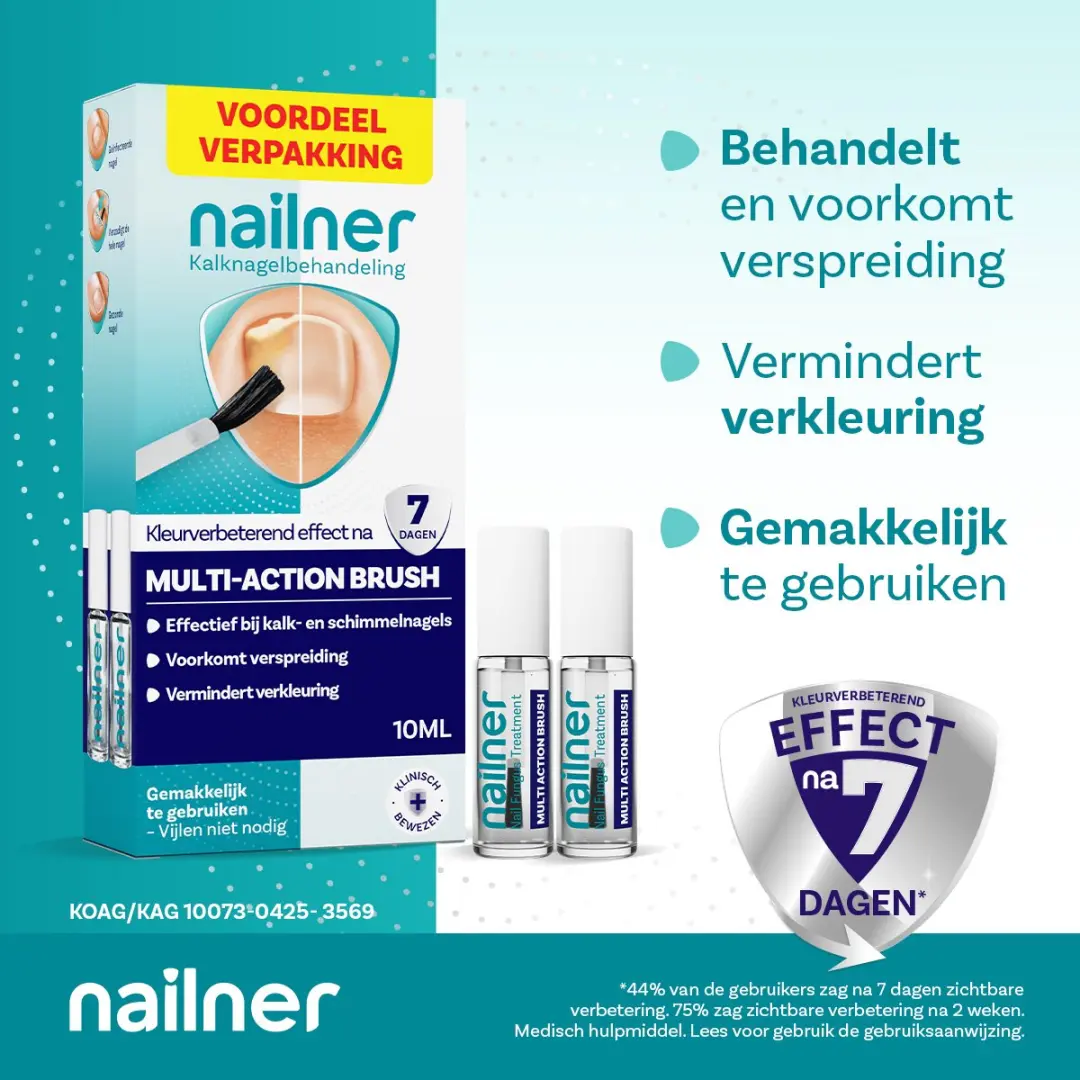 Nailner Kalknagelkwastje 10ml - Medisch hulpmiddel