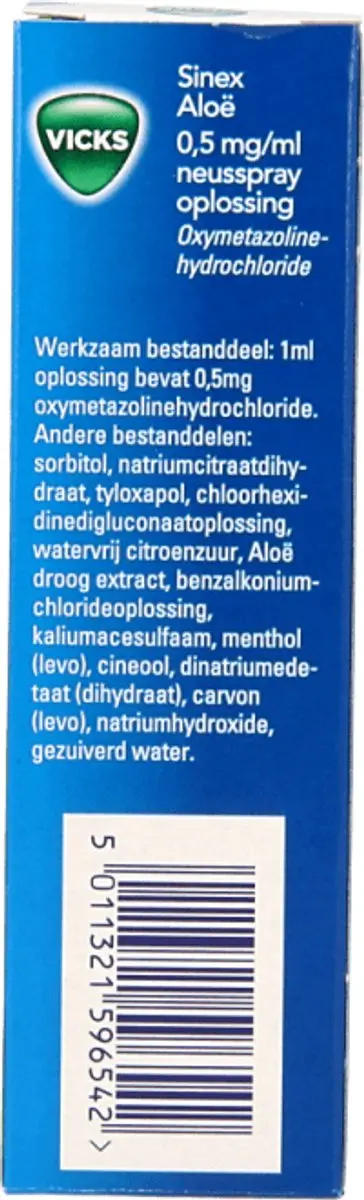Vicks Sinex Aloë Neusspray 15ml