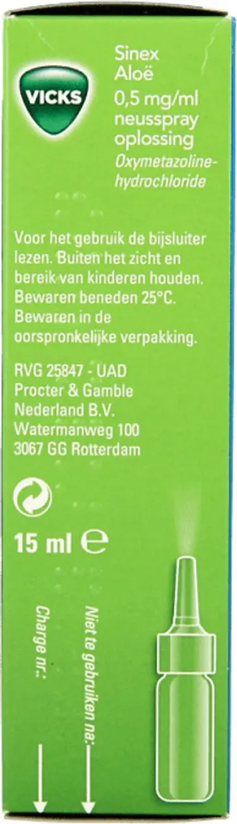 Vicks Sinex Aloë Neusspray 15ml