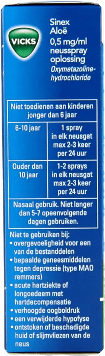 Vicks Sinex Aloë Neusspray 15ml