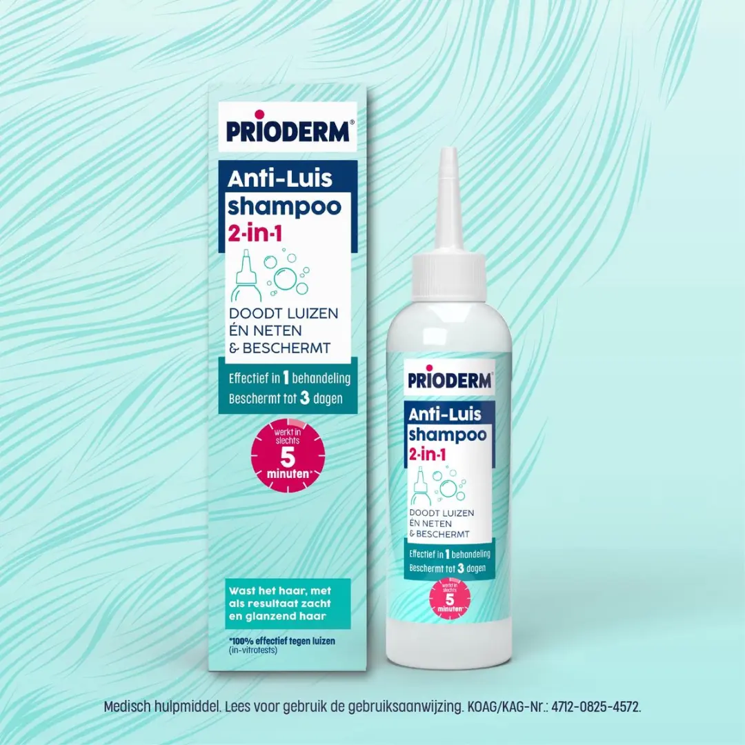 Prioderm Anti-Luis Shampoo Plus 100ml - afbeelding 6 van 6