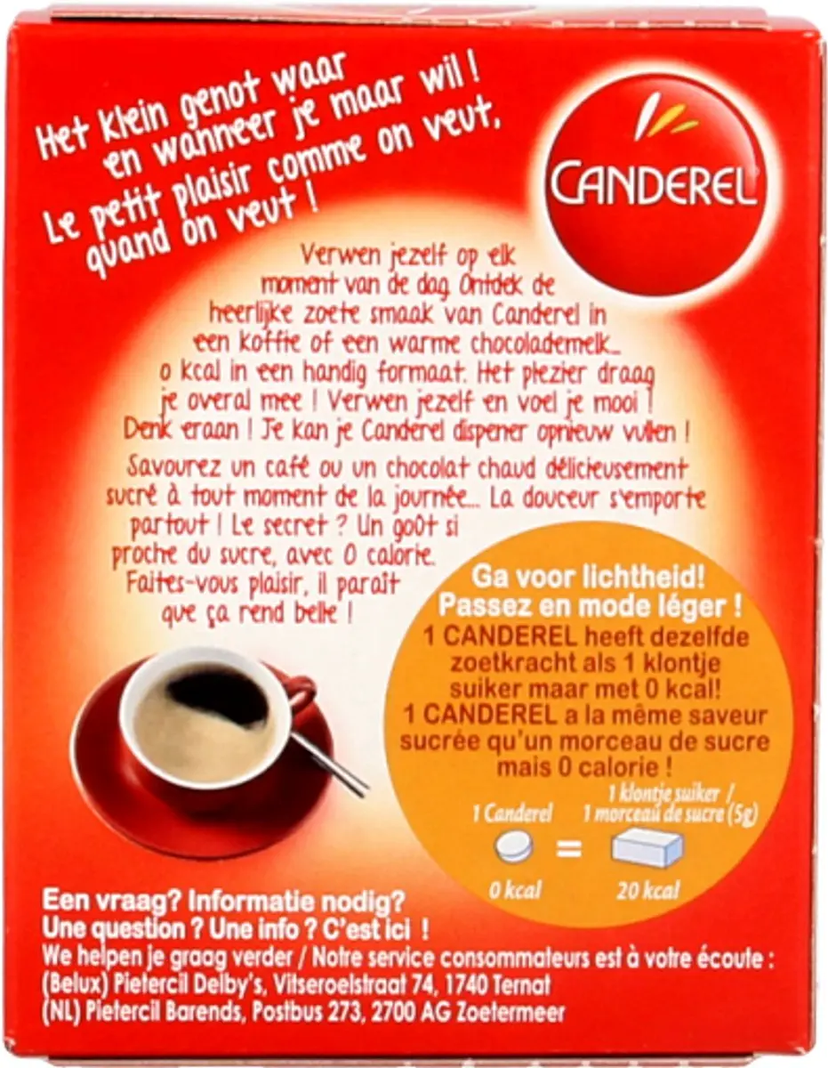 Canderel Navul Zoetjes 500g