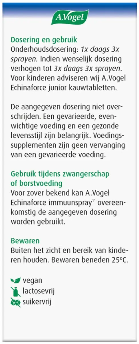 A.Vogel Echinaforce Immuunspray 2x30ml