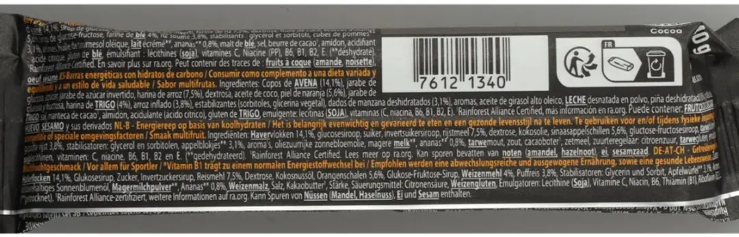 Isostar High Energy Sportreep Multifruits 240g