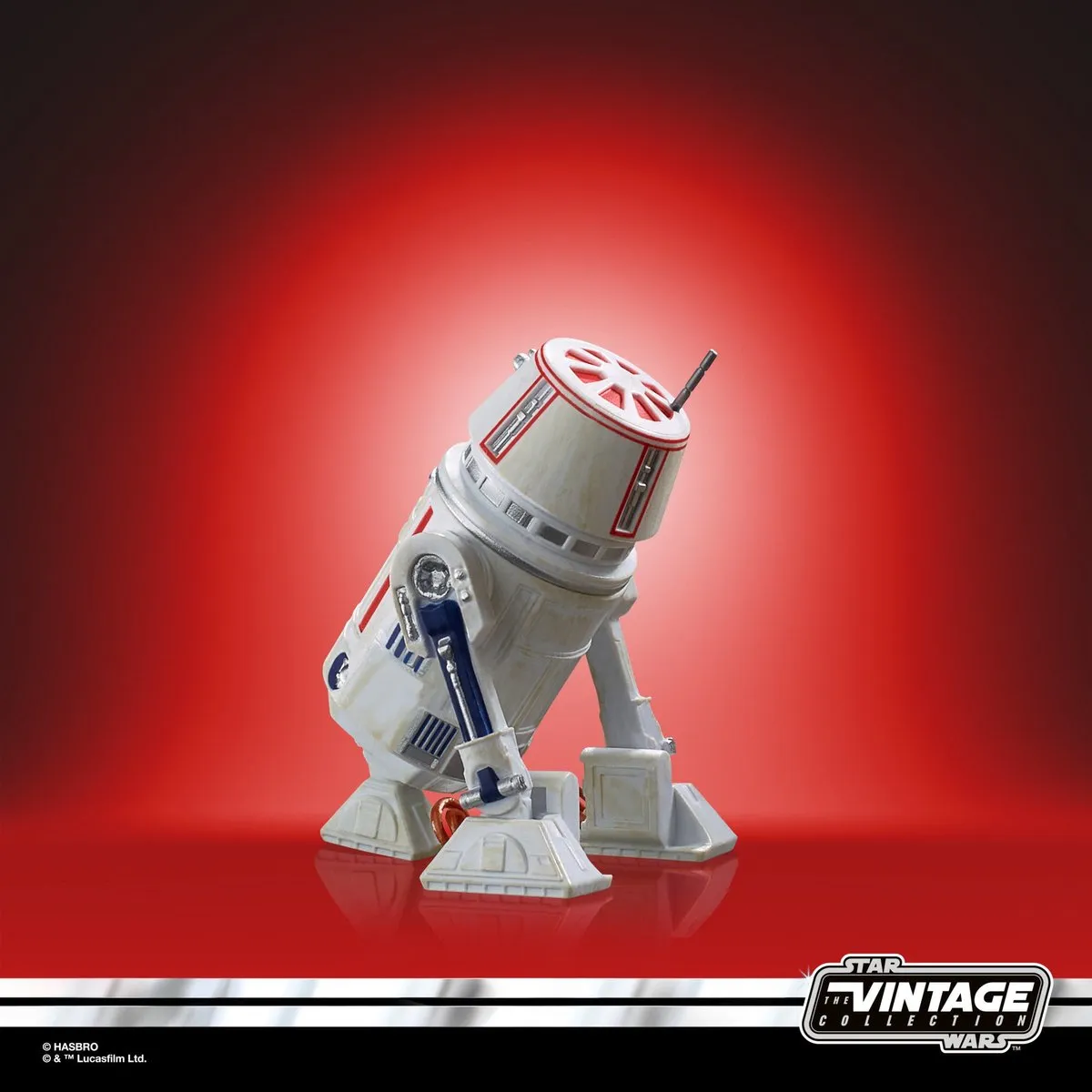 Hasbro Star Wars Mandalorian Vintage R5-D4 - 10cm Wit - afbeelding 2 van 6