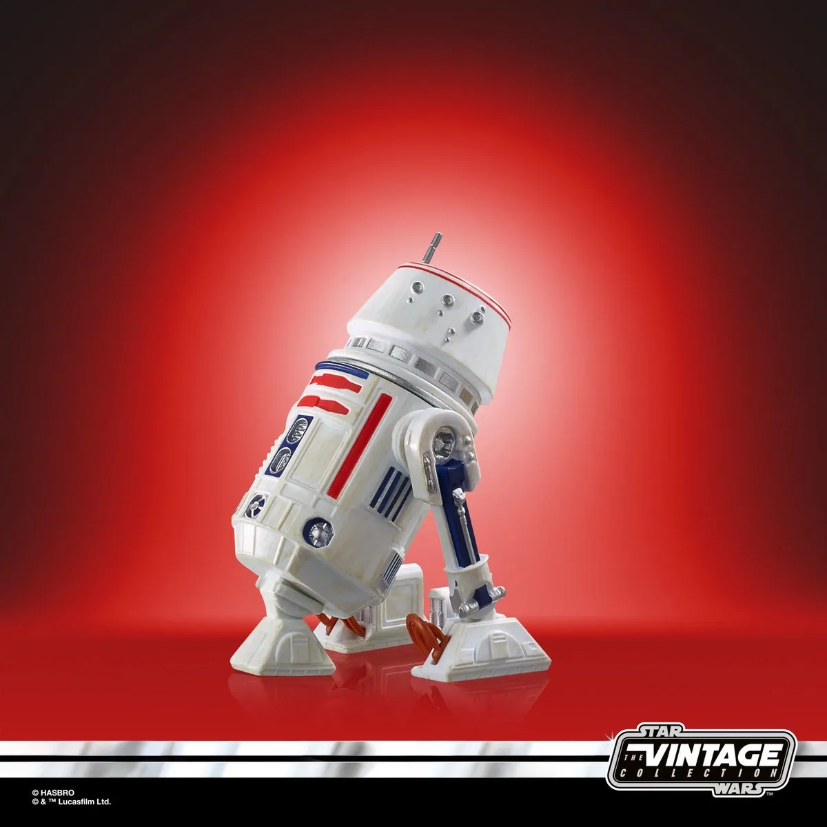 Hasbro Star Wars Mandalorian Vintage R5-D4 - 10cm Wit - afbeelding 5 van 6