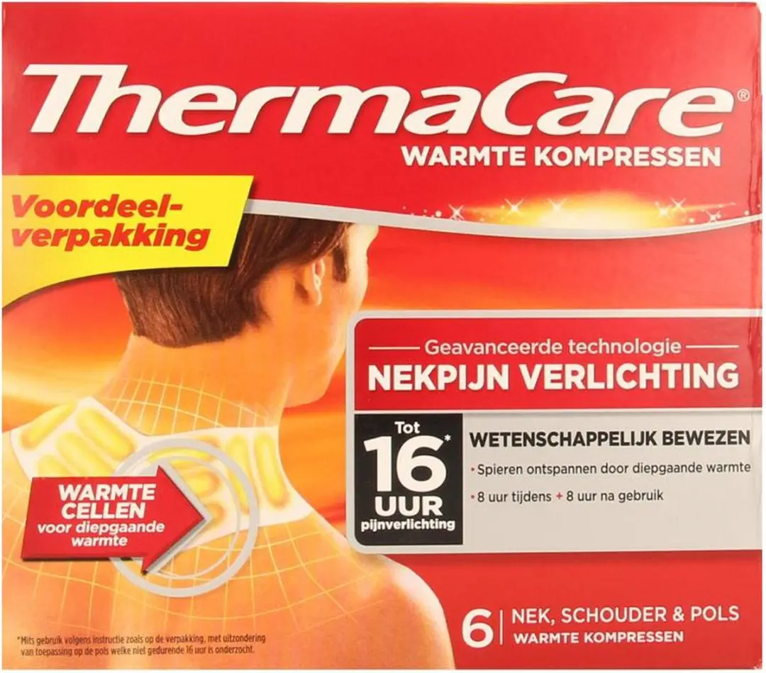 Thermacare Promopack Nek/Schouder/Pols - 6 Stuks