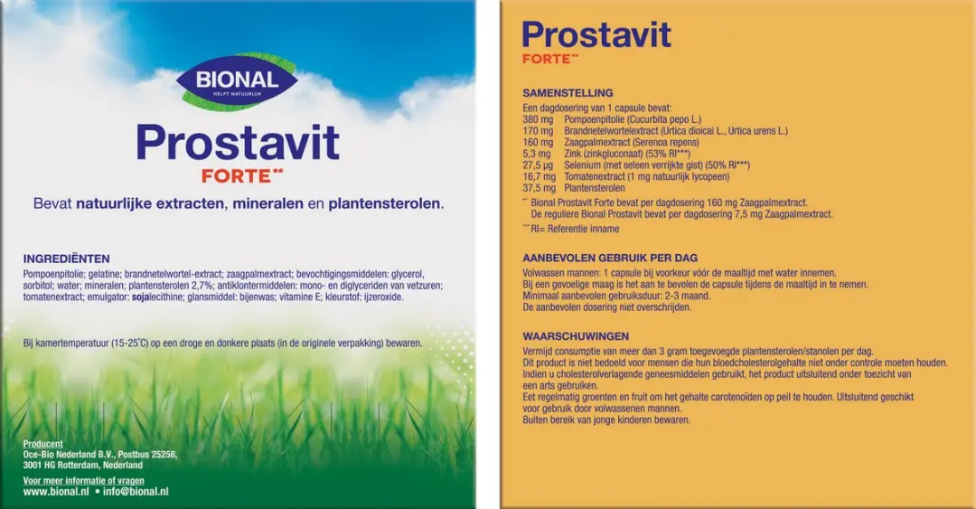 Bional Prostavit Forte 90 Capsules