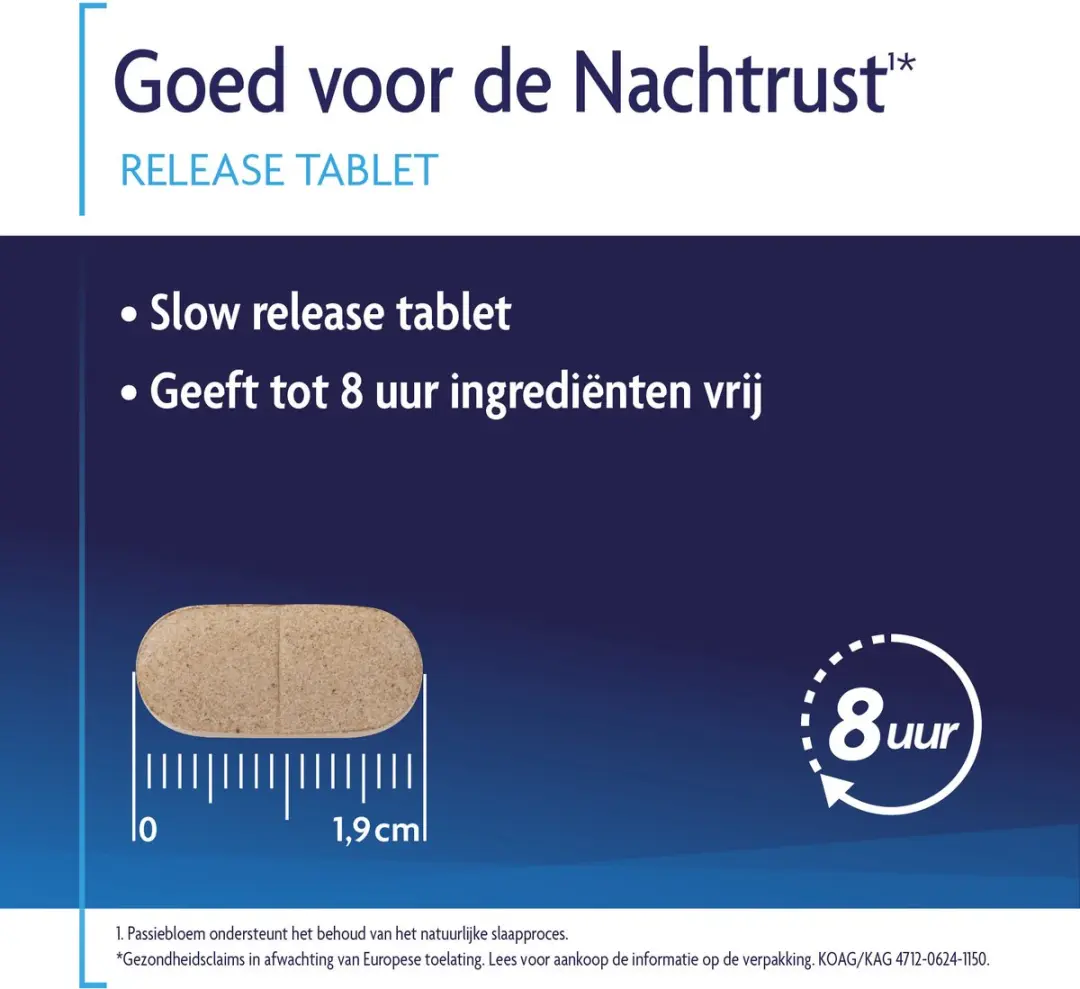 Shiepz Nachtrust 8 uur - 30 Tabletten