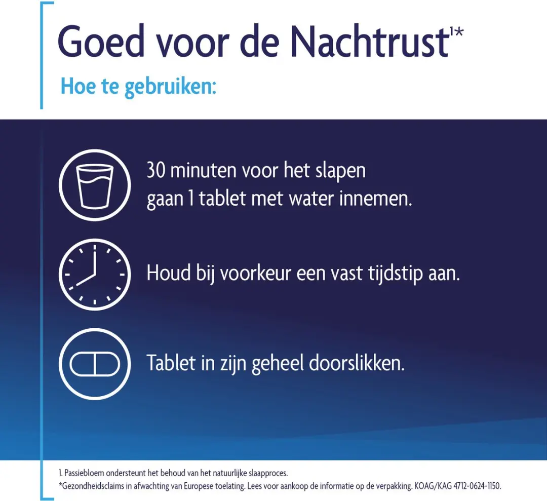 Shiepz Nachtrust 8 uur - 30 Tabletten
