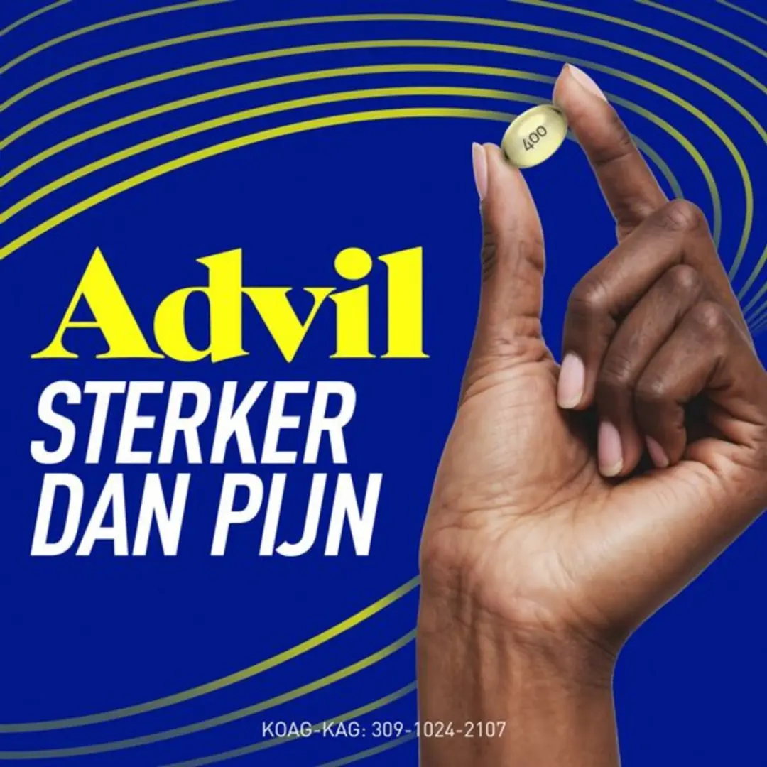 Advil Reliva Forte Liquid Caps 400mg